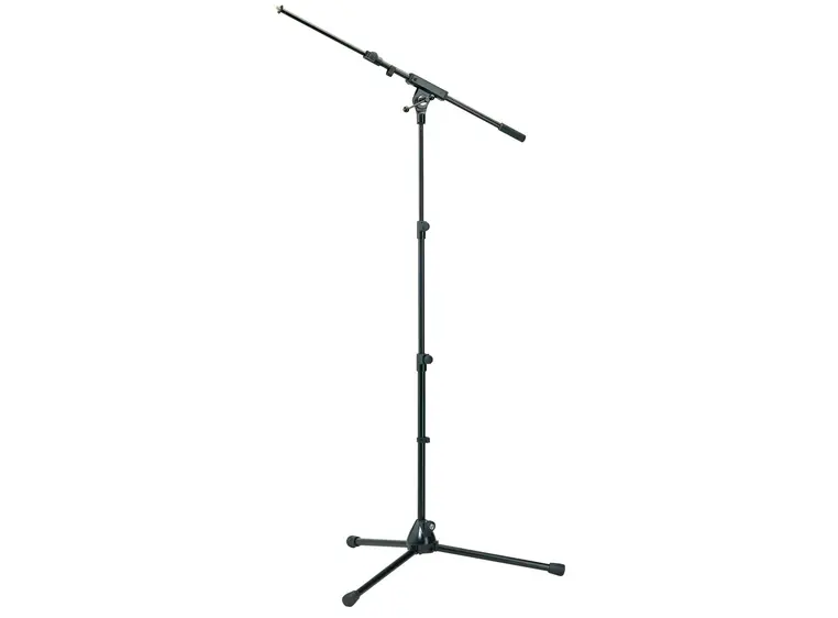 K&M 25200 Mikrofonstativ m/3-delt skaft, lange ben og telesk 